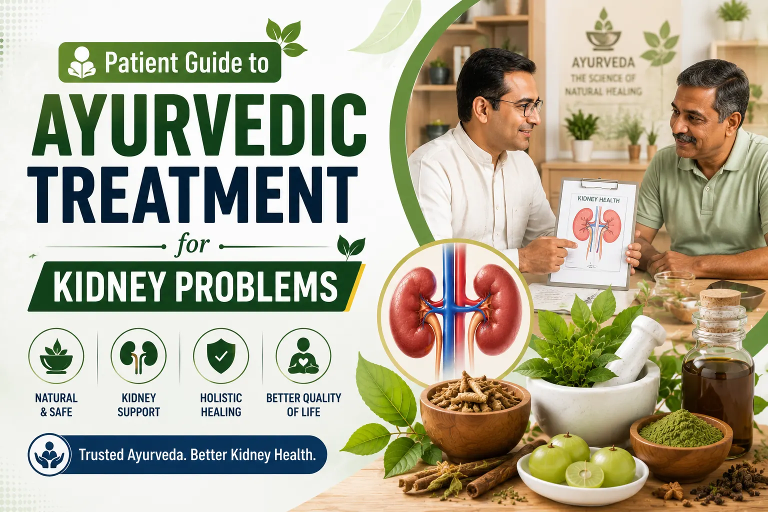 Patient Guide to Ayurvedic Treatment for Kidney Problems